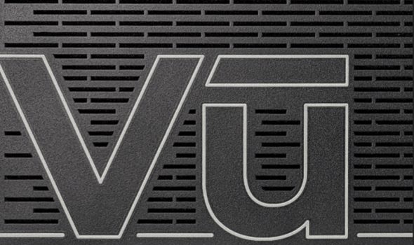 Vu branding on rackmount chassis