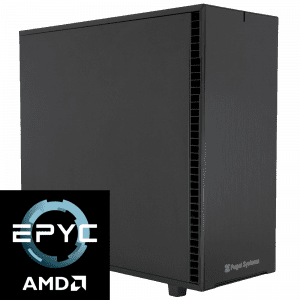 Fractal Design Define 7 XL Chassis with AMD EPYC Logo Overlay